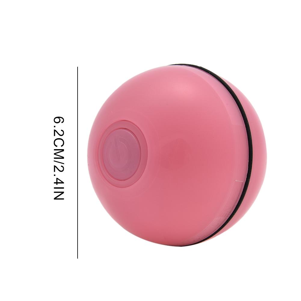 diameter Smart Jumping Ball USB Electric Pet Toys Magic Roller Ball Cat LED Rolling Flash Ball Automatic Rotating Toy For Cat