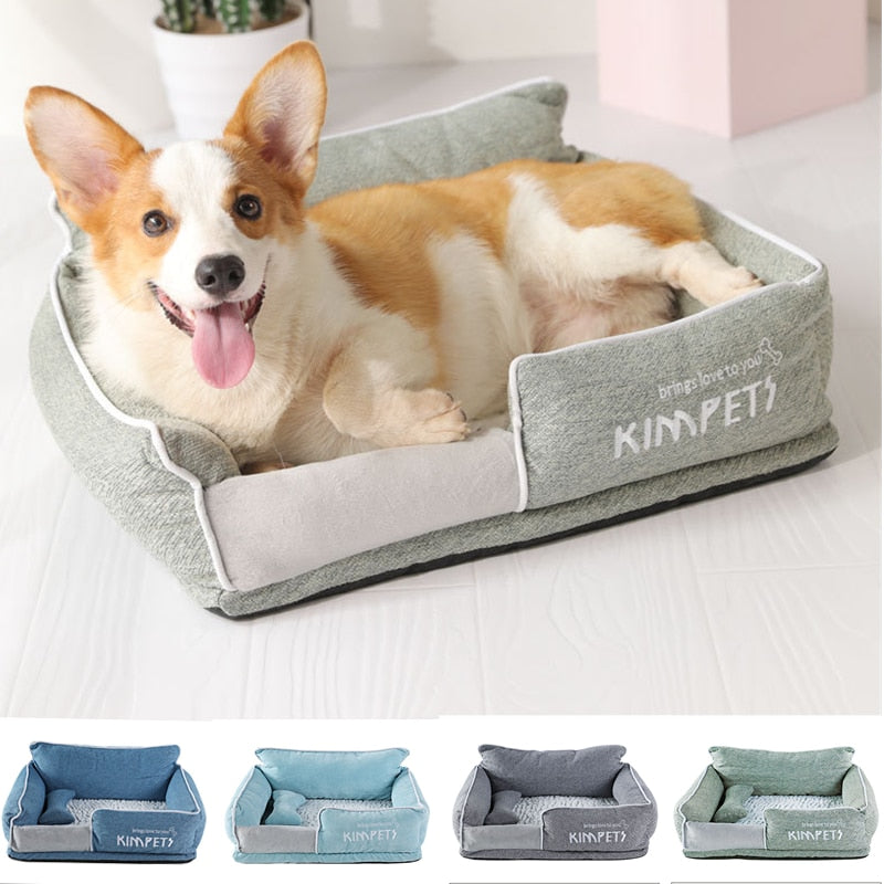Lit détachable chaud et lavable pour chats et chiens imperméable