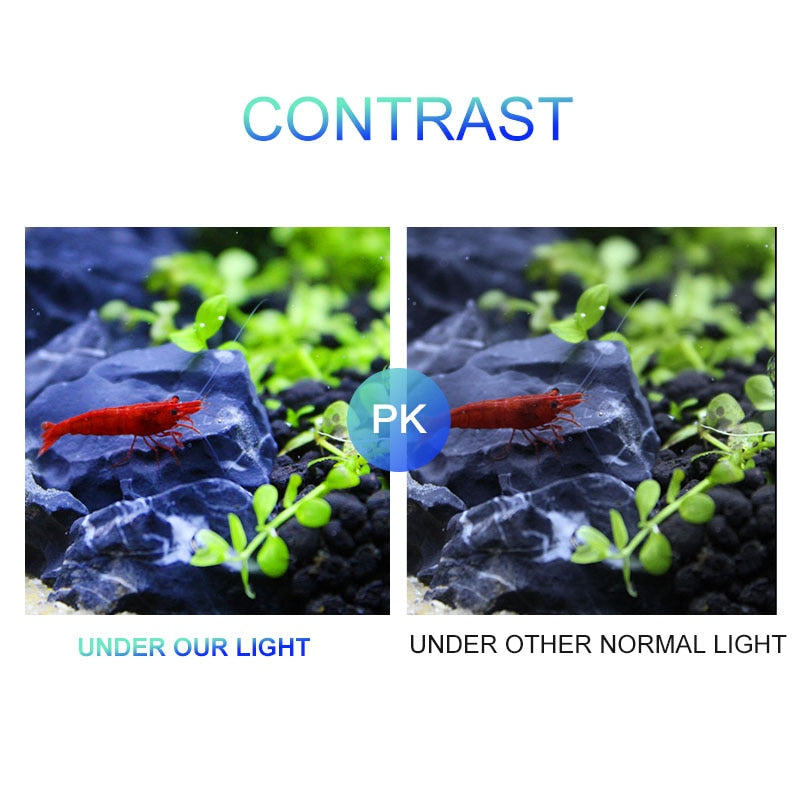 Les plantes d'éclairage de lumière d'aquarium LED Super minces poussent la lumière 5W/10W/15W éclairage de plante aquatique lampe à pince étanche pour aquarium