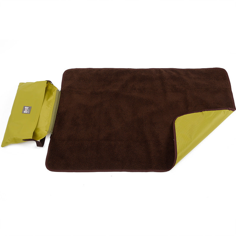 Outdoor Dog Blanket Folding Storage Portable Waterproof ex:5