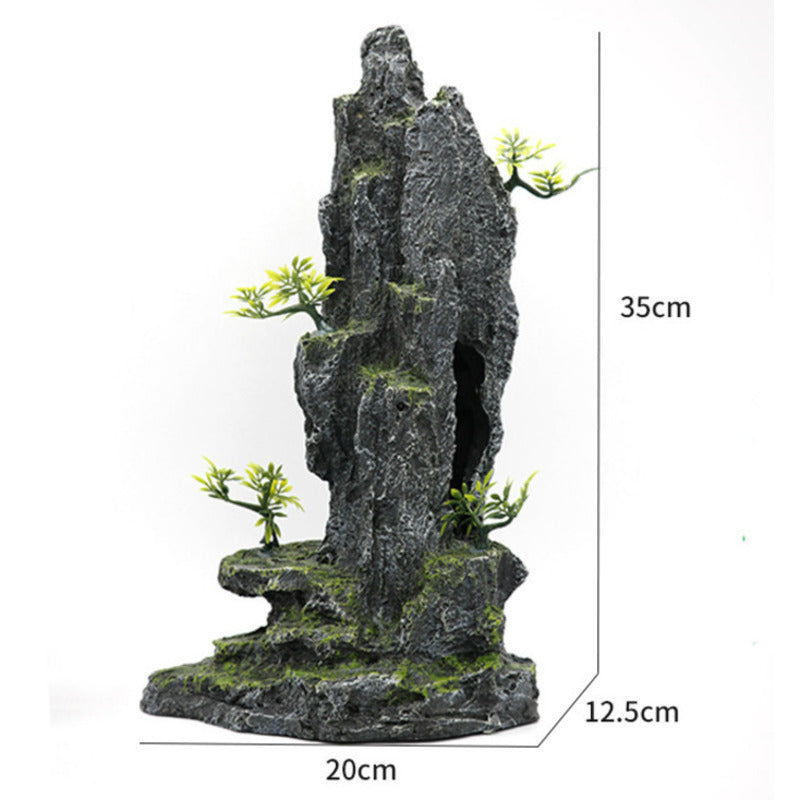 diameter Landscaping Aquarium Decoration Large Rockery Chinese Style Stone Rockery Ornaments Aquatic Fish Tank Decorations