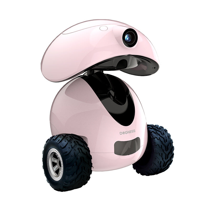 pink pet robot compagnon