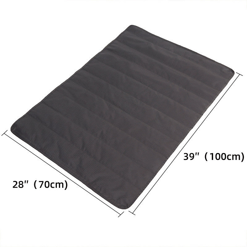 diameter Outdoor Dog Blanket Folding Storage Portable Waterproof ex:1