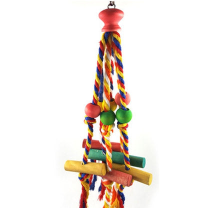 Corde de coton jouet à mâcher oiseau