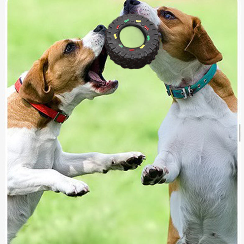 Small Tire Dog Toys Play